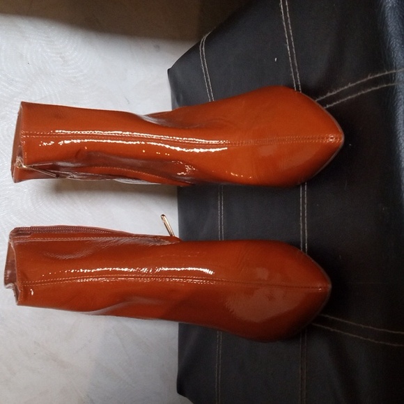 Sam Edelman Orange Granny Boots - Picture 3 of 3